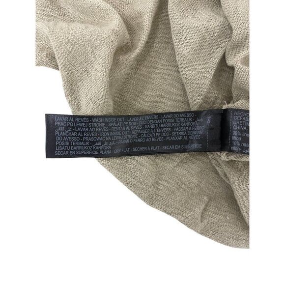 Massimo Dutti Womens Sweater Linen S Small Drop shoulder boat neck 5756/769 NWT - Picture 9 of 14